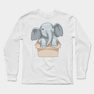 Elephant Box Long Sleeve T-Shirt